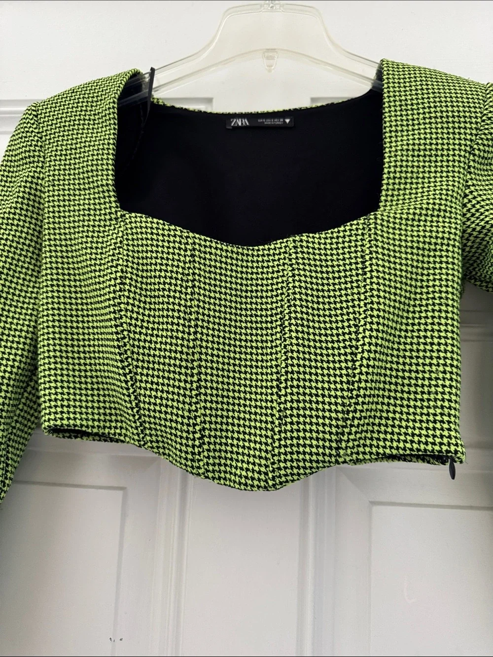 Zara lime green